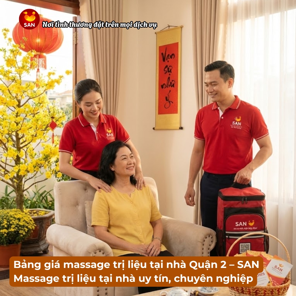 massage trị liệu tại nhà Quận 2