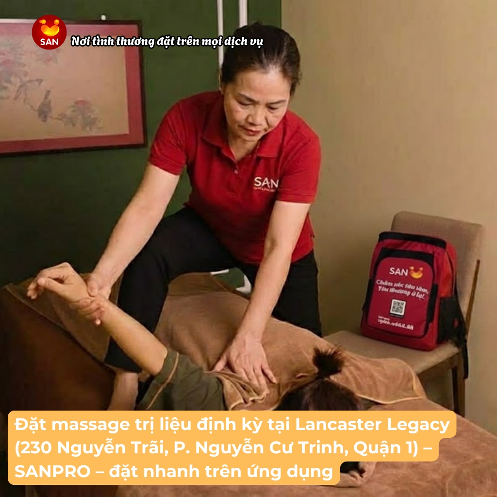 massage trị liệu tại nhà