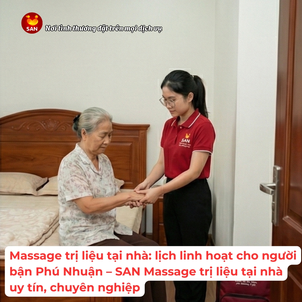 Massage trị liệu tại nhà Phú Nhuận