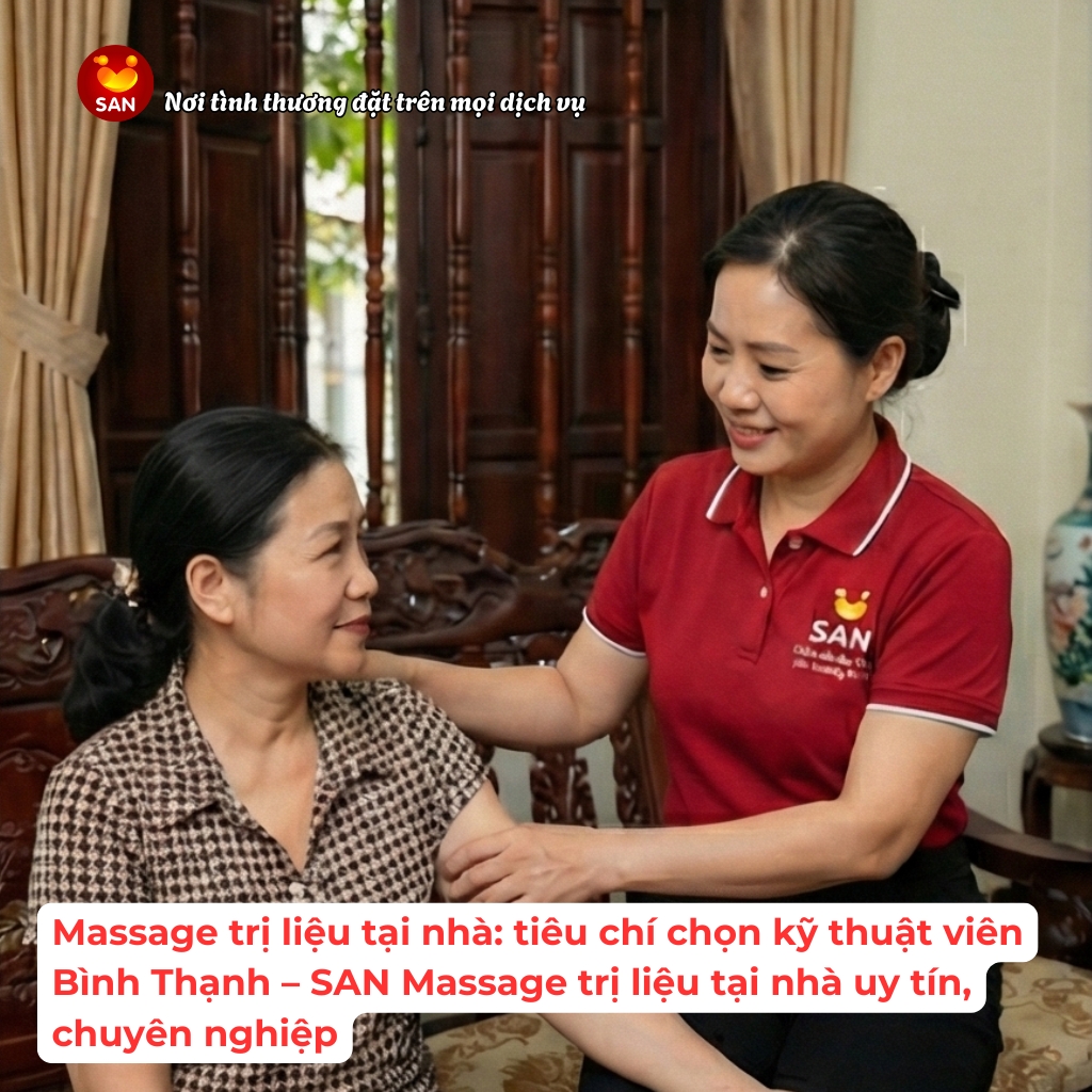Massage trị liệu tại nhà Bình Thạnh