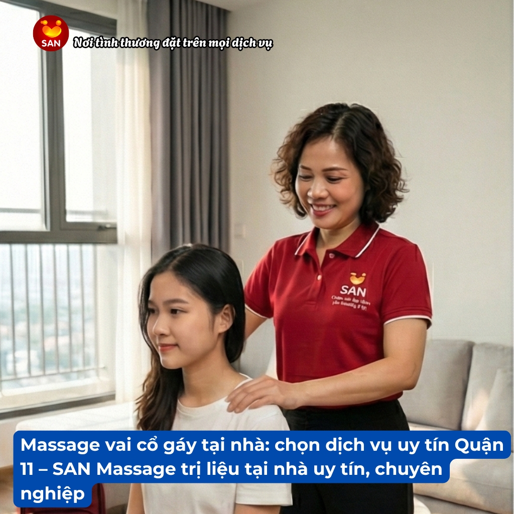 massage vai cổ gáy tại nhà Quận 11