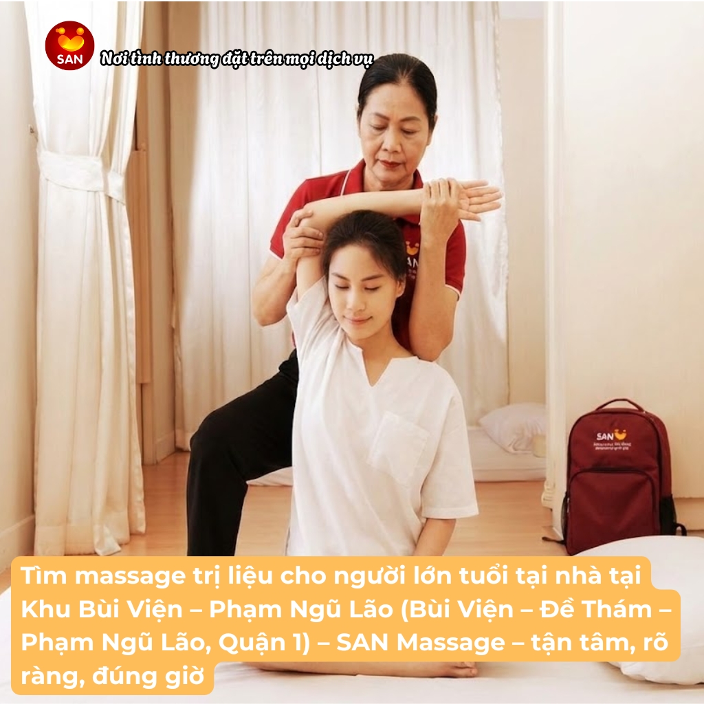 massage trị liệu tại nhà