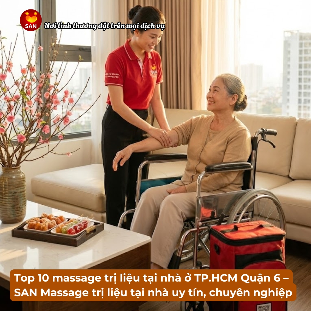 massage trị liệu tại nhà Quận 6